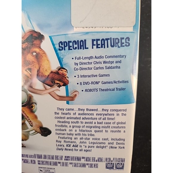 Ice Age (DVD, 2004) - Picture 4 of 10
